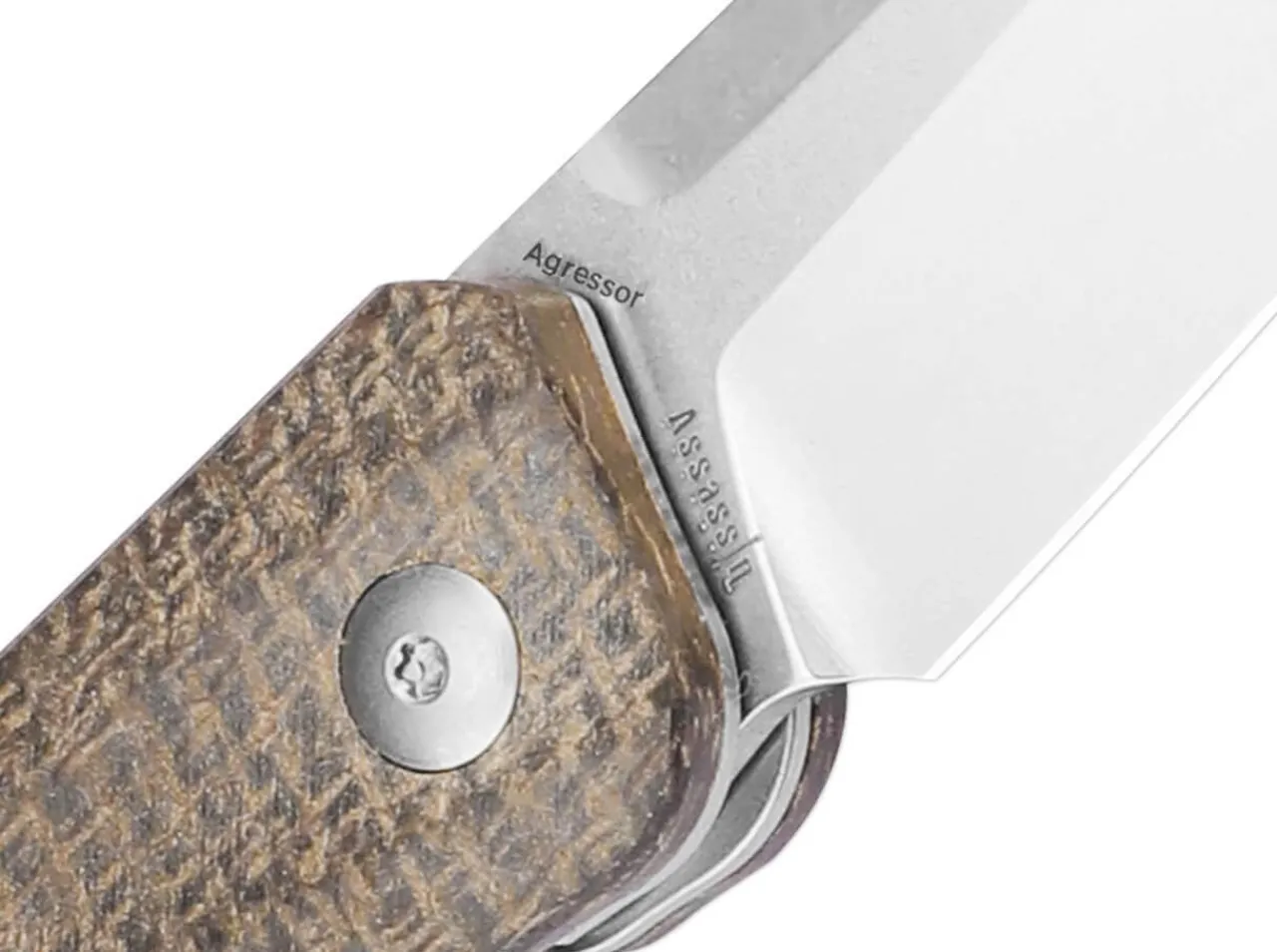 Agressor Micarta Green|Kizer Best