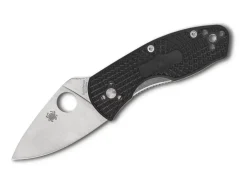Ambitious Lightweight Black Plainedge|Spyderco Online