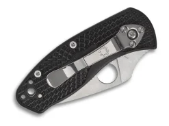 Ambitious Lightweight Black Plainedge|Spyderco Online