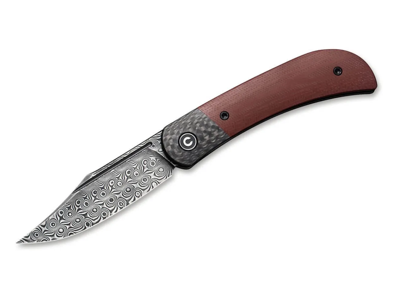 Appalachian Drifter Ii Damascus G10 Burgundy|CIVIVI Clearance