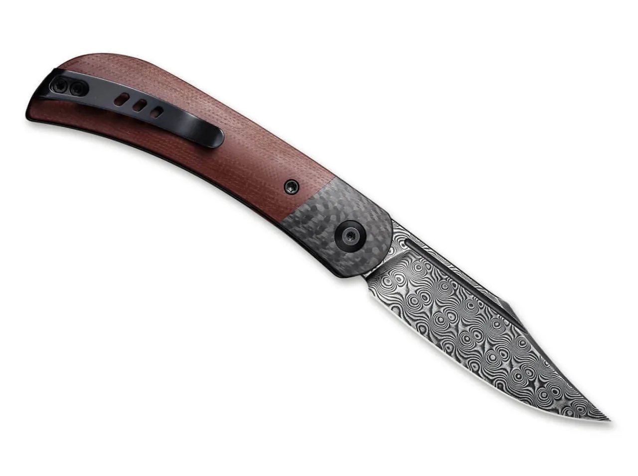 Appalachian Drifter Ii Damascus G10 Burgundy|CIVIVI Clearance