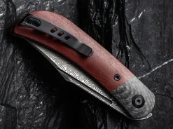 Appalachian Drifter Ii Damascus G10 Burgundy|CIVIVI Clearance
