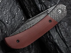 Appalachian Drifter Ii Damascus G10 Burgundy|CIVIVI Sale