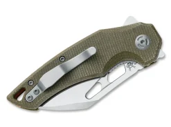 Atrax Micarta Od Green|FoxEdge Clearance
