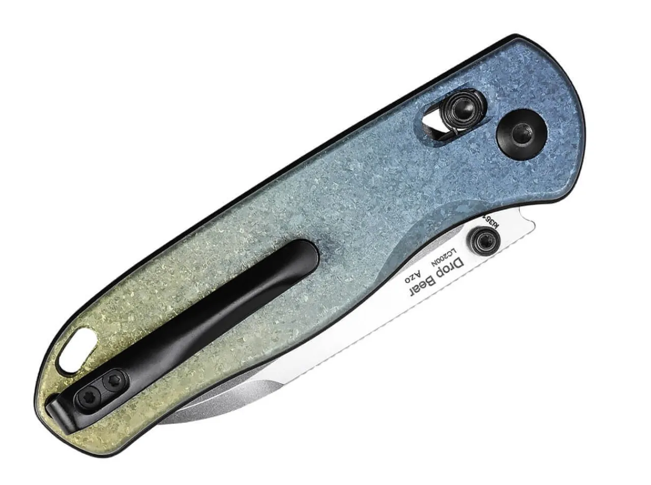 Azo Drop Bear Titanium Snowflakes Yellow & Blue|Kizer Hot
