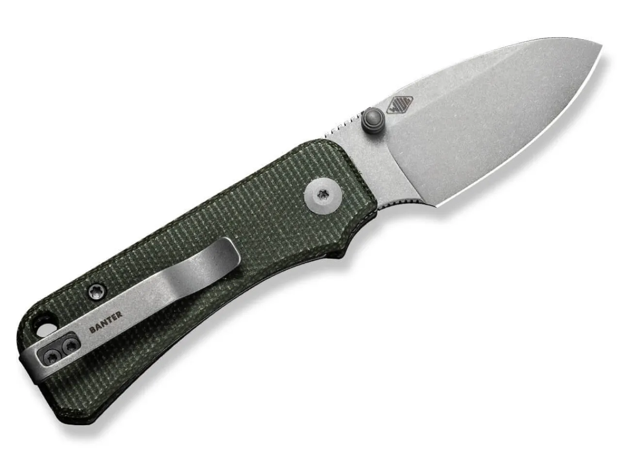 Baby Banter Micarta Dark Green|CIVIVI Sale