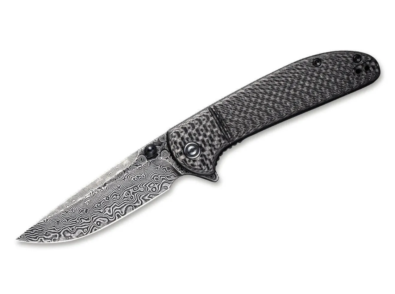 Badlands Vagabonds Damascus Carbon Black|CIVIVI Discount