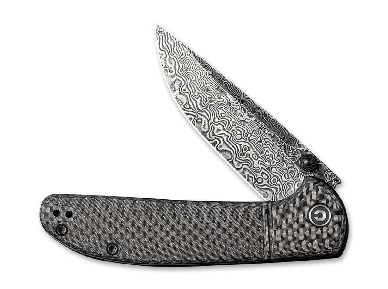 Badlands Vagabonds Damascus Carbon Black|CIVIVI Discount