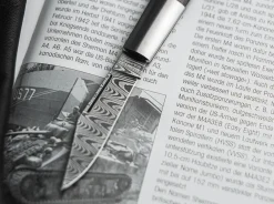 Barlow M4 Sherman-Damascus|Böker Manufaktur Solingen