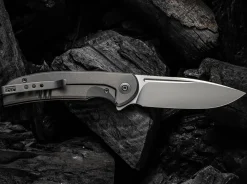 Beacon Titanium Gray|WE Knife Sale