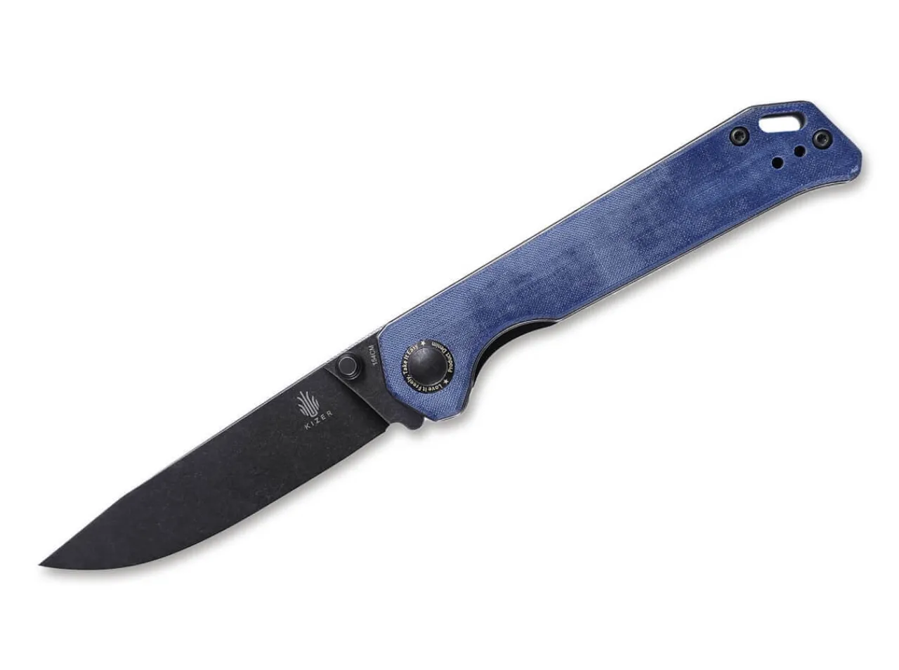 Begleiter Blue Denim Micarta|Kizer Discount
