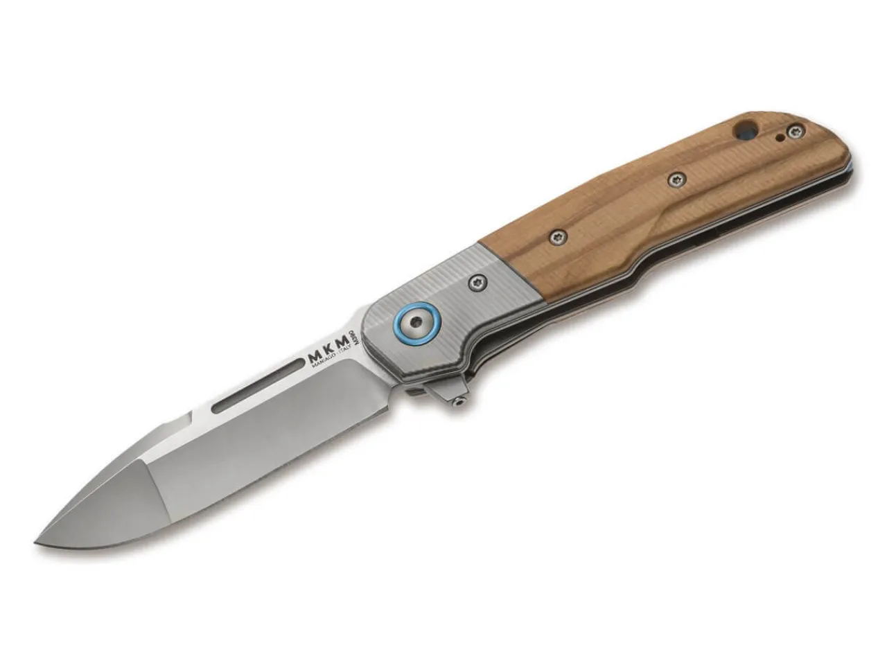Clap Olive Wood Titanium Bolster|MKM Discount