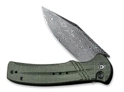 Cogent Damast Micarta Green|CIVIVI Best