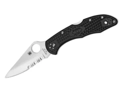 Delica 4 Lightweight Black Combination|Spyderco Clearance