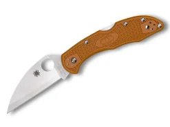 Delica 4 Lightweight Orange Wharncliffe|Spyderco Hot