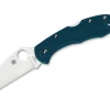 Delica 4 Lightweight Wharncliffe K390 Blue|Spyderco Hot