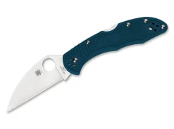 Delica 4 Lightweight Wharncliffe K390 Blue|Spyderco Hot