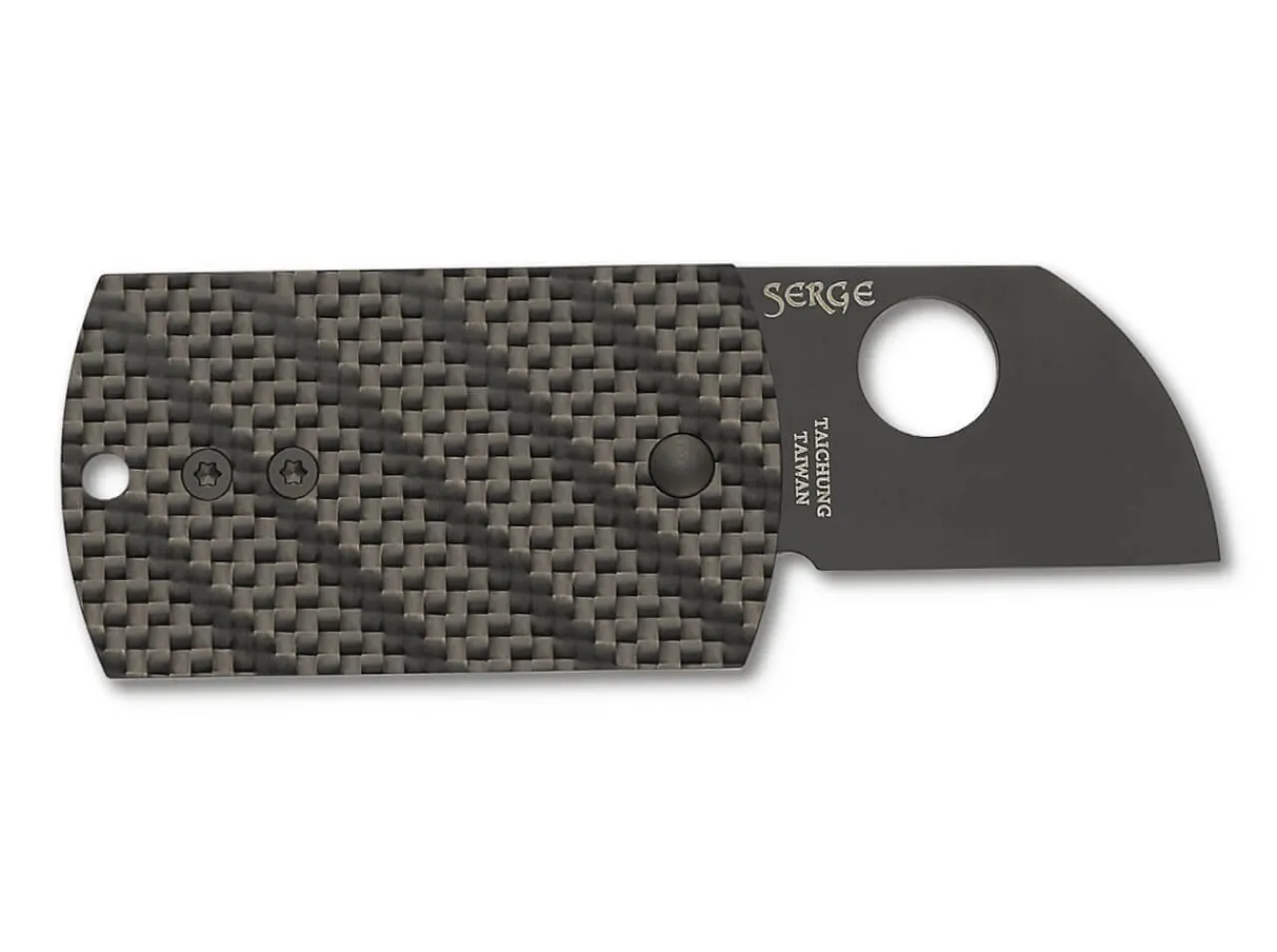 Dog Tag Folder Cf|Spyderco New