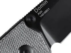 Domin Micarta Black|Kizer New