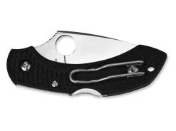 Dragonfly 2 Lightweight Black Serrated|Spyderco Clearance