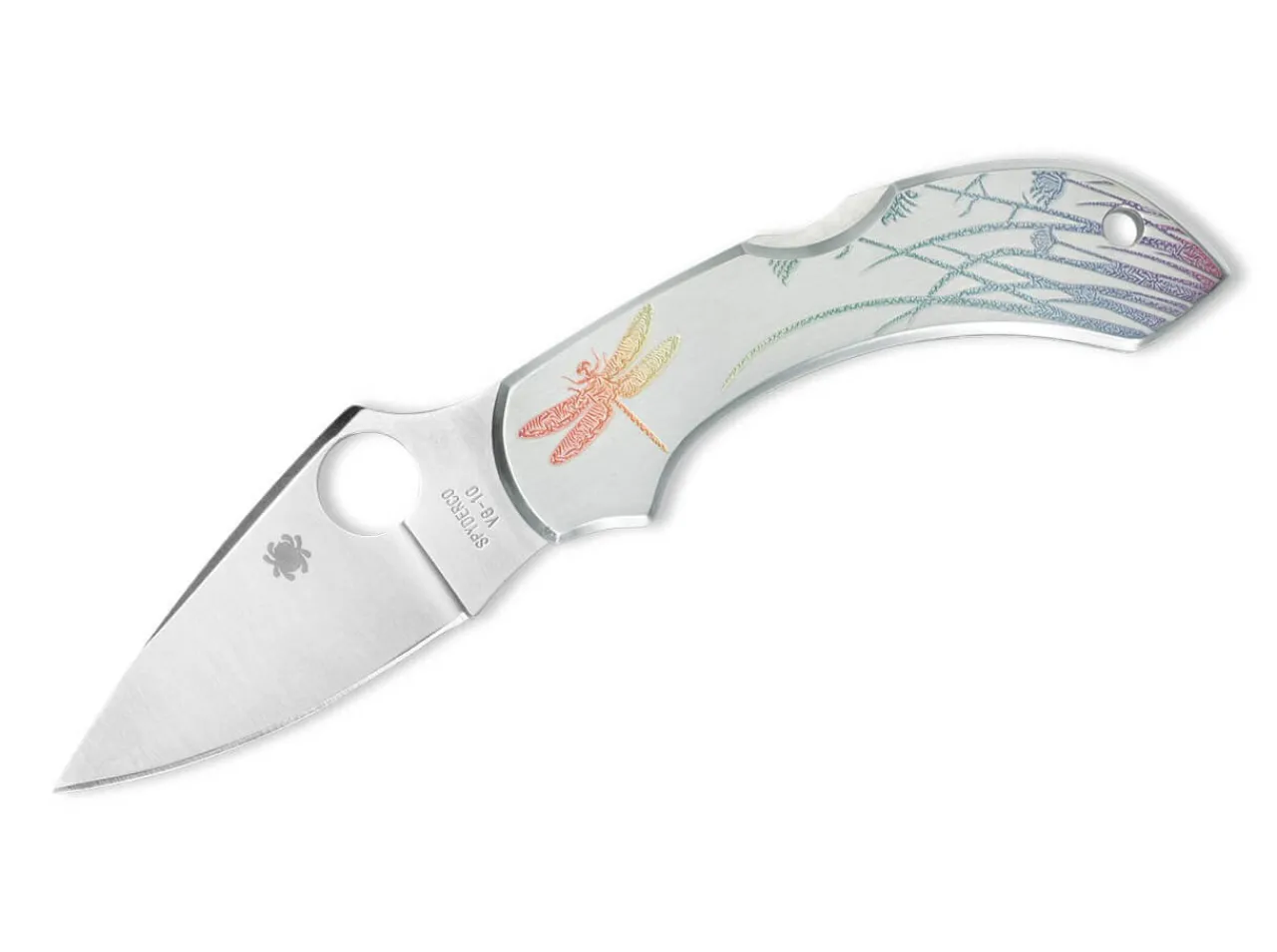 Dragonfly Stainless Steel Tattoo|Spyderco Outlet