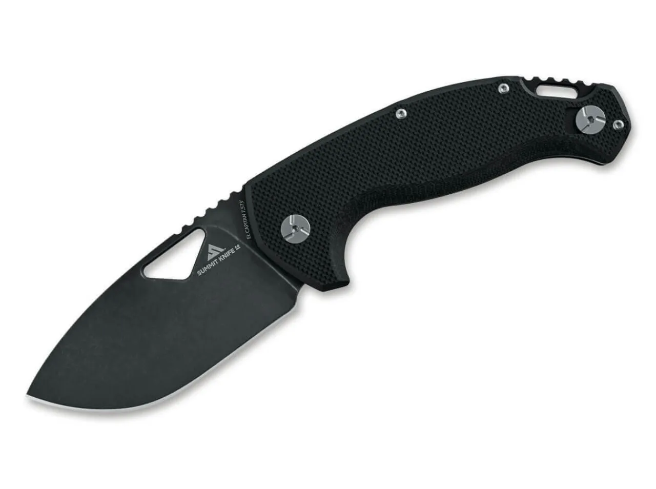 El Capitan Alu Black|Fox Knives