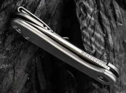 Elementum Titanium Silver|WE Knife Outlet