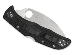 Endela Lightweight Wharncliffe Black|Spyderco Sale