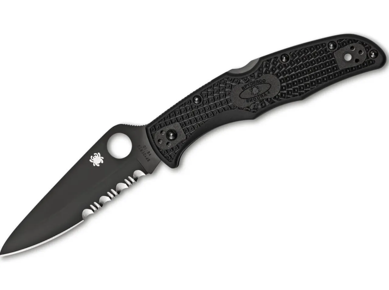 Endura 4 Black|Spyderco Discount