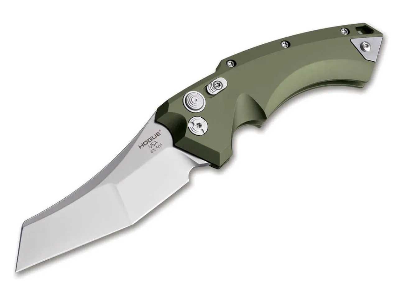 Ex-A05 4.0 Satin Wharncliffe Alu Od Green|Hogue Hot