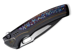 Exciton Black Flamed Titanium Ltd|WE Knife Clearance