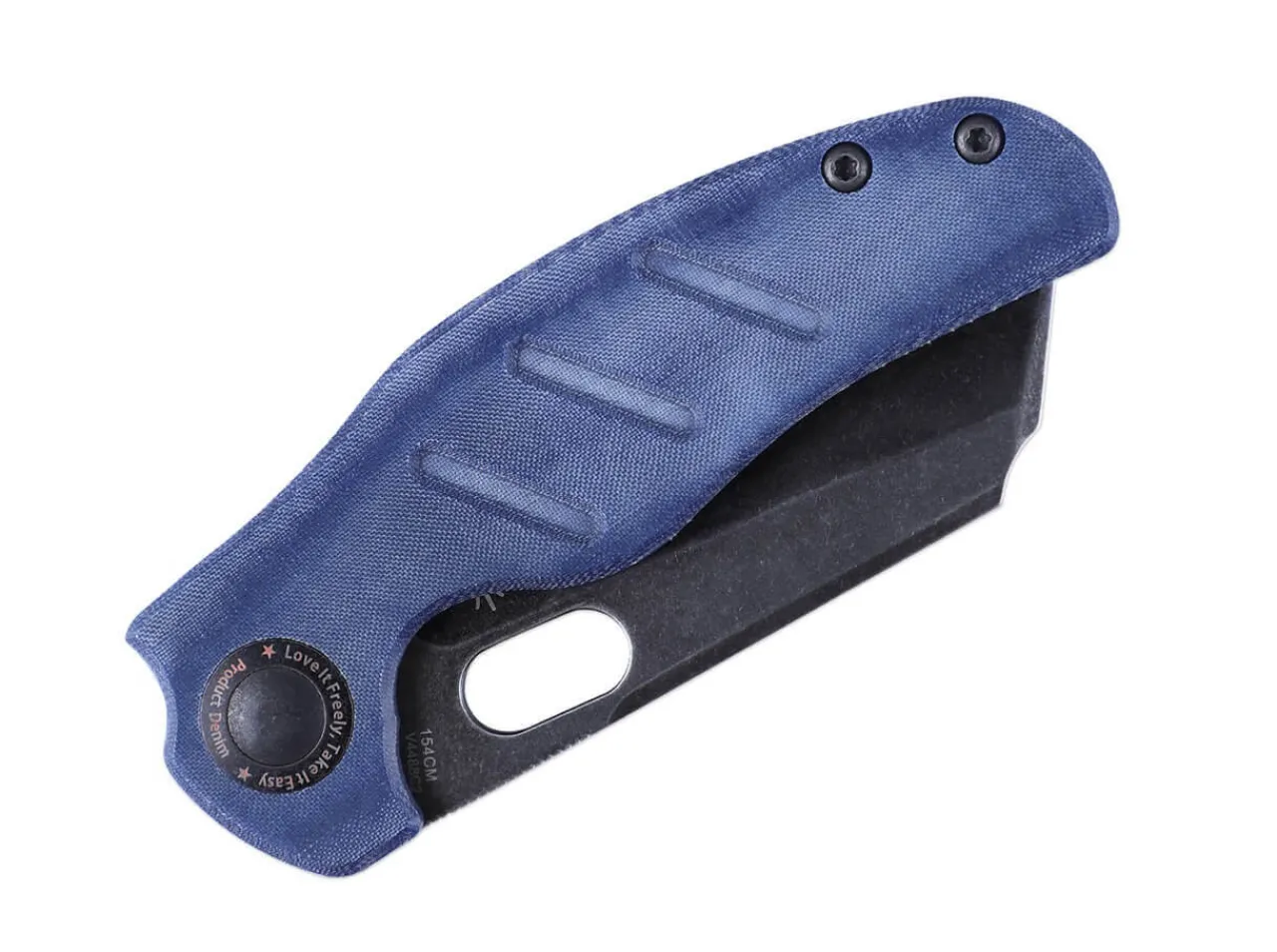 Full Size Sheepdog C01C Blue Denim Micarta|Kizer Sale