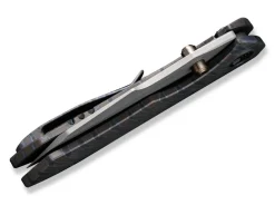 High-Fin Titanium Grey Tiger Stripe|WE Knife Clearance