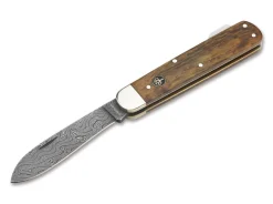 Hunters Knife Mono Damascus Curly Birch Brown|Böker Manufaktur Solingen Best