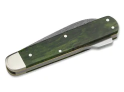 Hunters Knife Mono Damascus Curly Birch Green|Böker Manufaktur Solingen Best