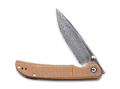 Imperium Damascus Micarta Brown|CIVIVI Discount