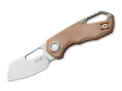 Isonzo M390 Cleaver Micarta Natural|MKM New