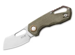 Isonzo M390 Cleaver Micarta Green|MKM Clearance
