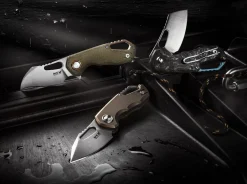 Isonzo M390 Cleaver Titanium Bronze|MKM Sale