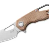 Isonzo M390 Hawkbill Micarta Natural|MKM Outlet