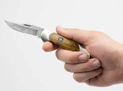 Junior Scout Curly Birch Brown Damascus|Böker Manufaktur Solingen Online