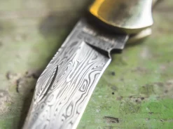 Junior Scout Curly Birch Brown Damascus|Böker Manufaktur Solingen Online