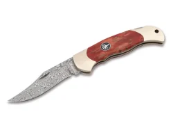 Junior Scout Curly Birch Red Damascus|Böker Manufaktur Solingen Sale