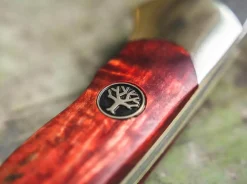 Junior Scout Curly Birch Red Damascus|Böker Manufaktur Solingen Sale