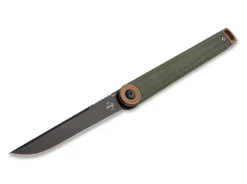 Kaizen Green Canvas Micarta|Böker Plus