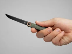 Kaizen Green Canvas Micarta|Böker Plus