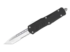 Large Black Fs-X Tanto Serrated|CobraTec Best