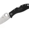 Leafjumper Frn Black Plainedge|Spyderco Sale
