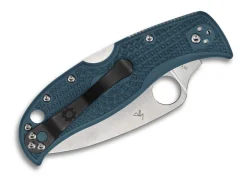 Leafjumper K390 Frn Blue Plainedge|Spyderco Best