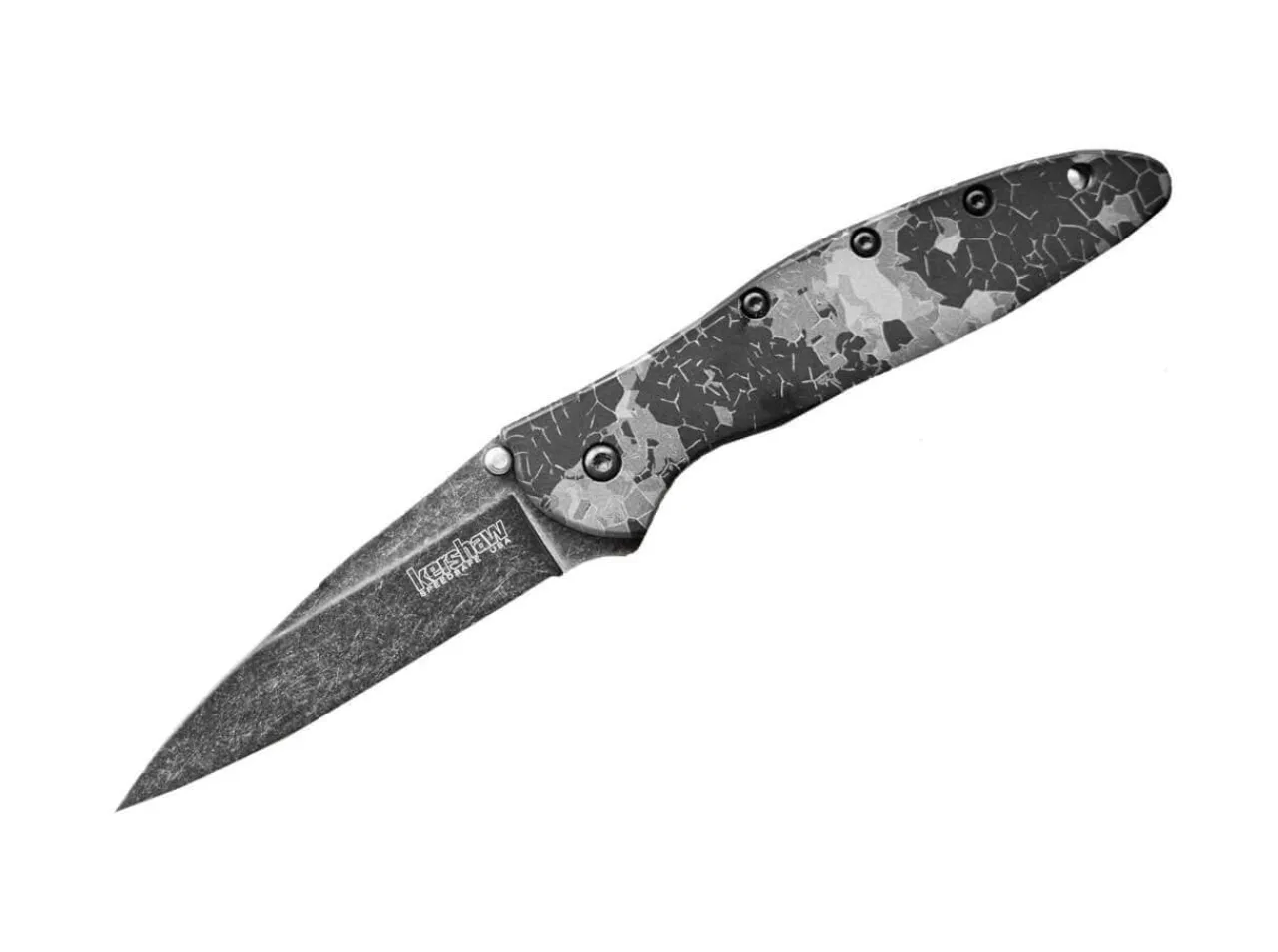 Leek Digital Gray Camo|Kershaw Outlet